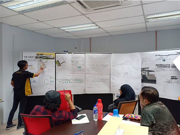 Second Year Architectural Students' Portfolio for Studio Three
