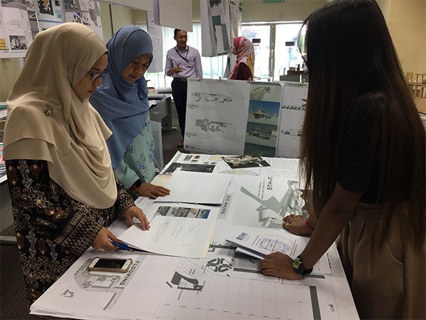 Second Year Architectural Students' Portfolio for Studio Three