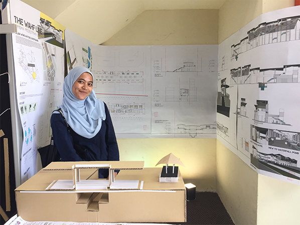 Second Year Architectural Students' Portfolio for Studio Three