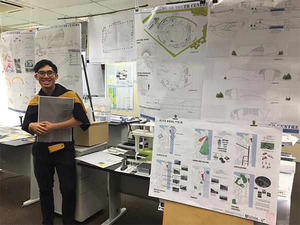 Second Year Architectural Students' Portfolio for Studio Three