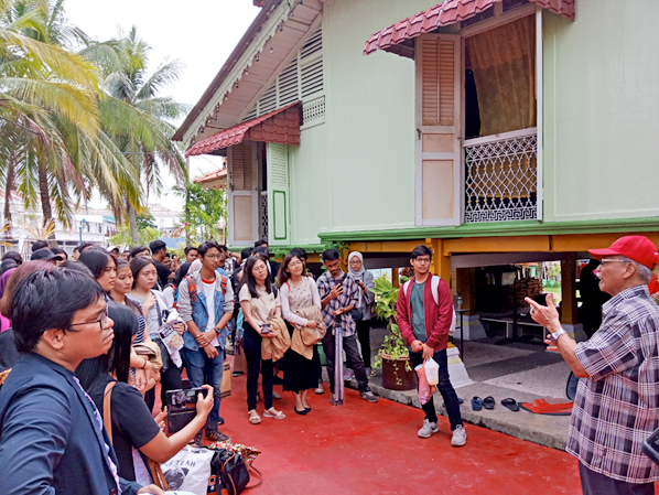 UTHM Architecture Student Activity for Heritage Town Rail at Melaka