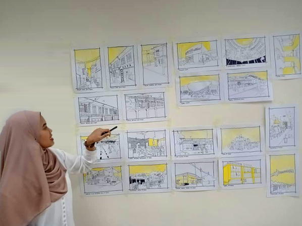 First Year Architecture Students' Portfolio for Studio One