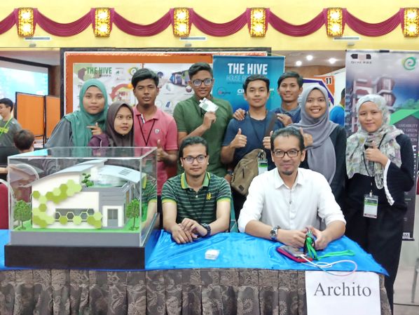 UTHM Architecture Student Activity for NECO Competition at UTM Skudai
