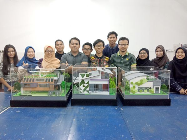 UTHM Architecture Student Activity for NECO Competition at UTM Skudai