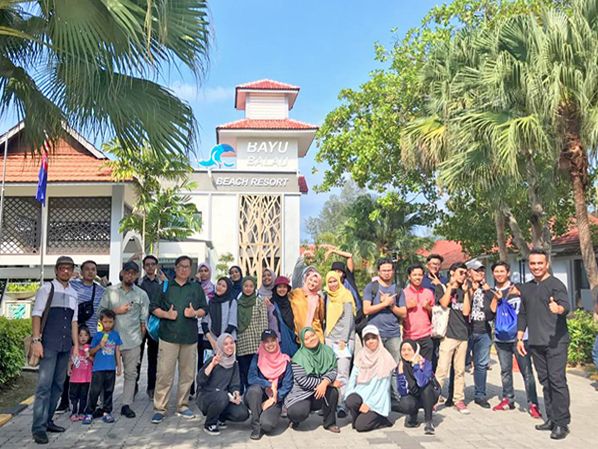 UTHM Architecture Student Activity at Bayu Balau Visit