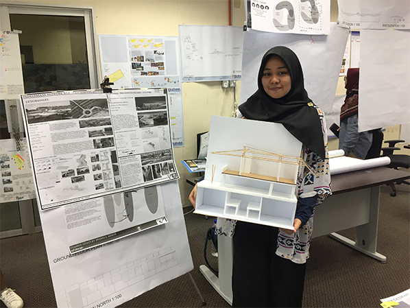 Second Year Architectural Students' Portfolio for Studio Three
